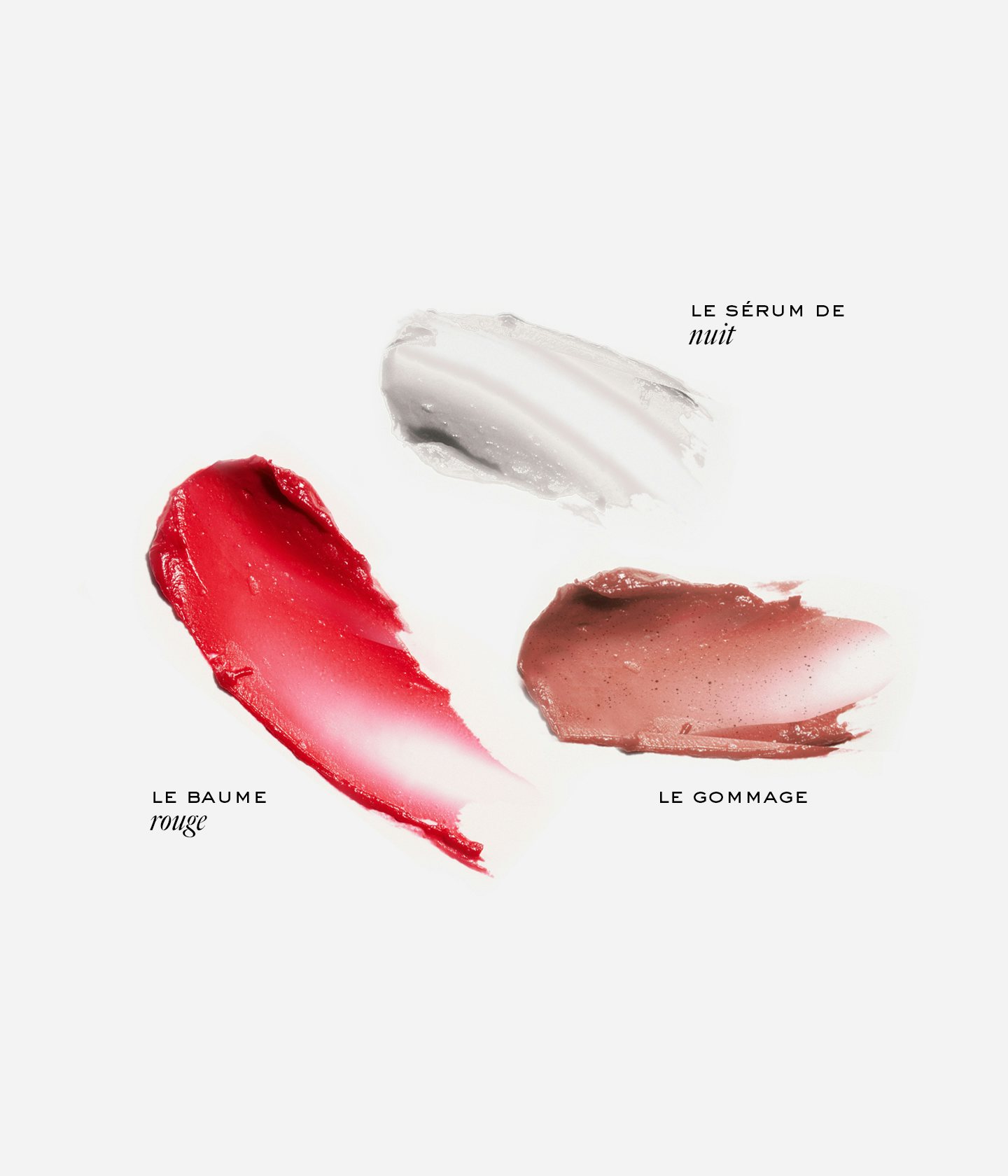La Bouche Rouge Lip Care Set Textures