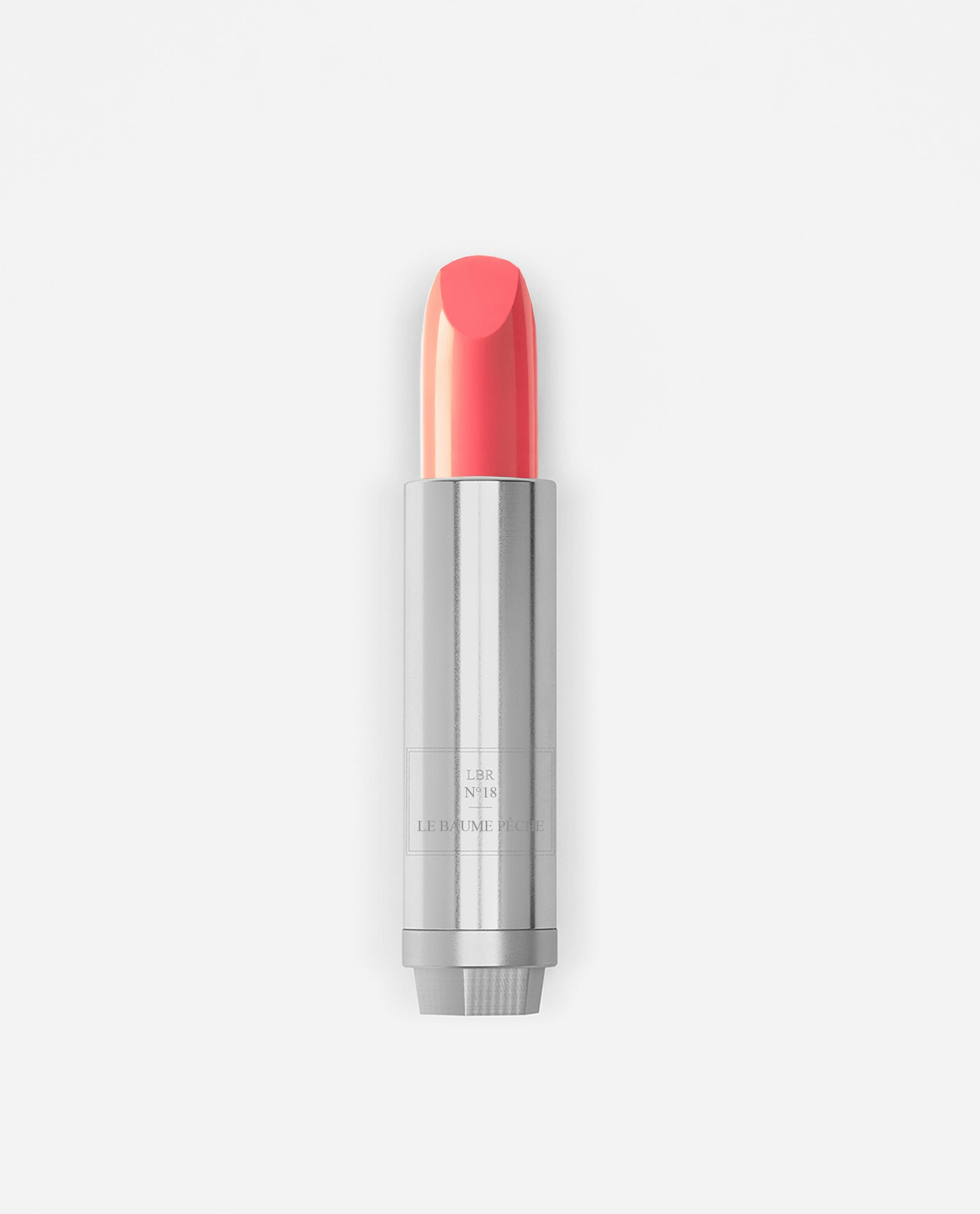 La bouche rouge peach balm lipstick in metal refill