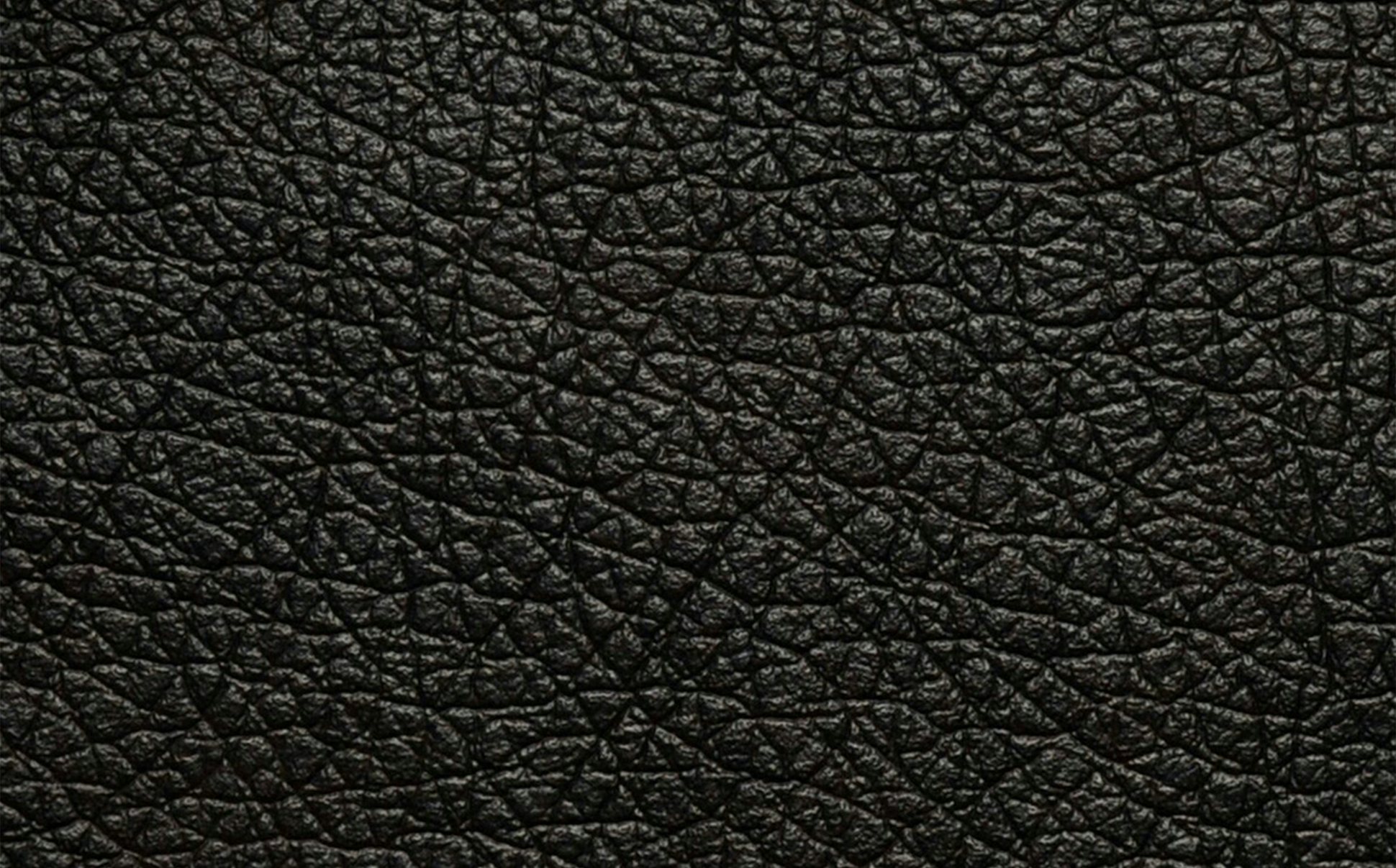 La bouche rouge vegan black fine leather swatch