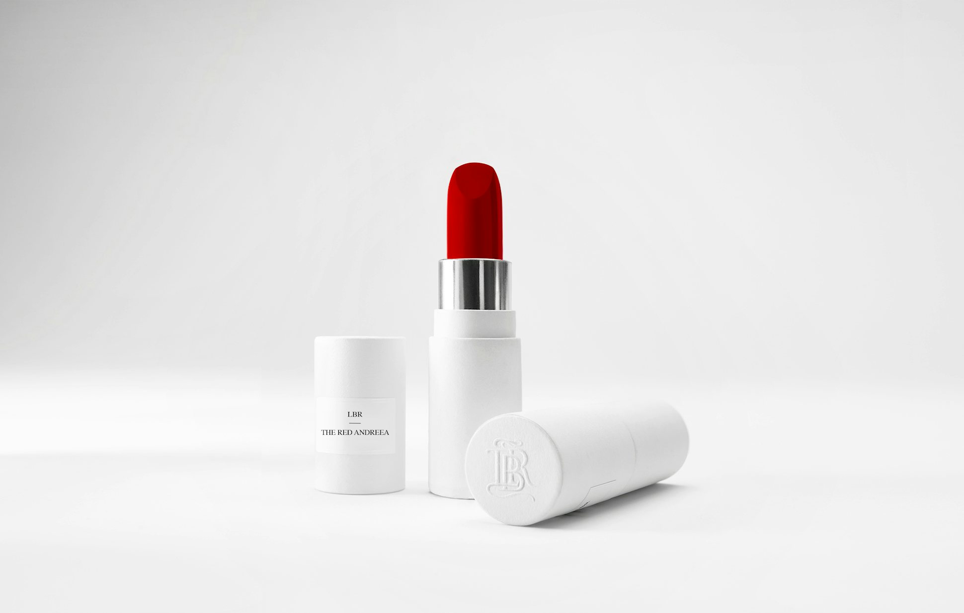 La bouche rouge The Andreea lipstick in the white paper case