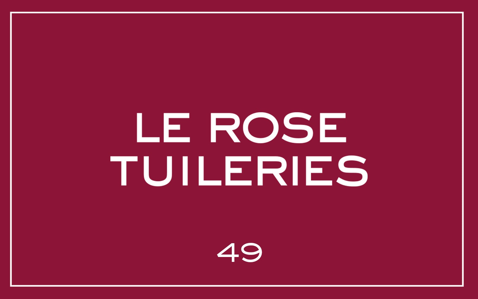 La bouche rouge Le Rose Tuileries lipstick swatch with text