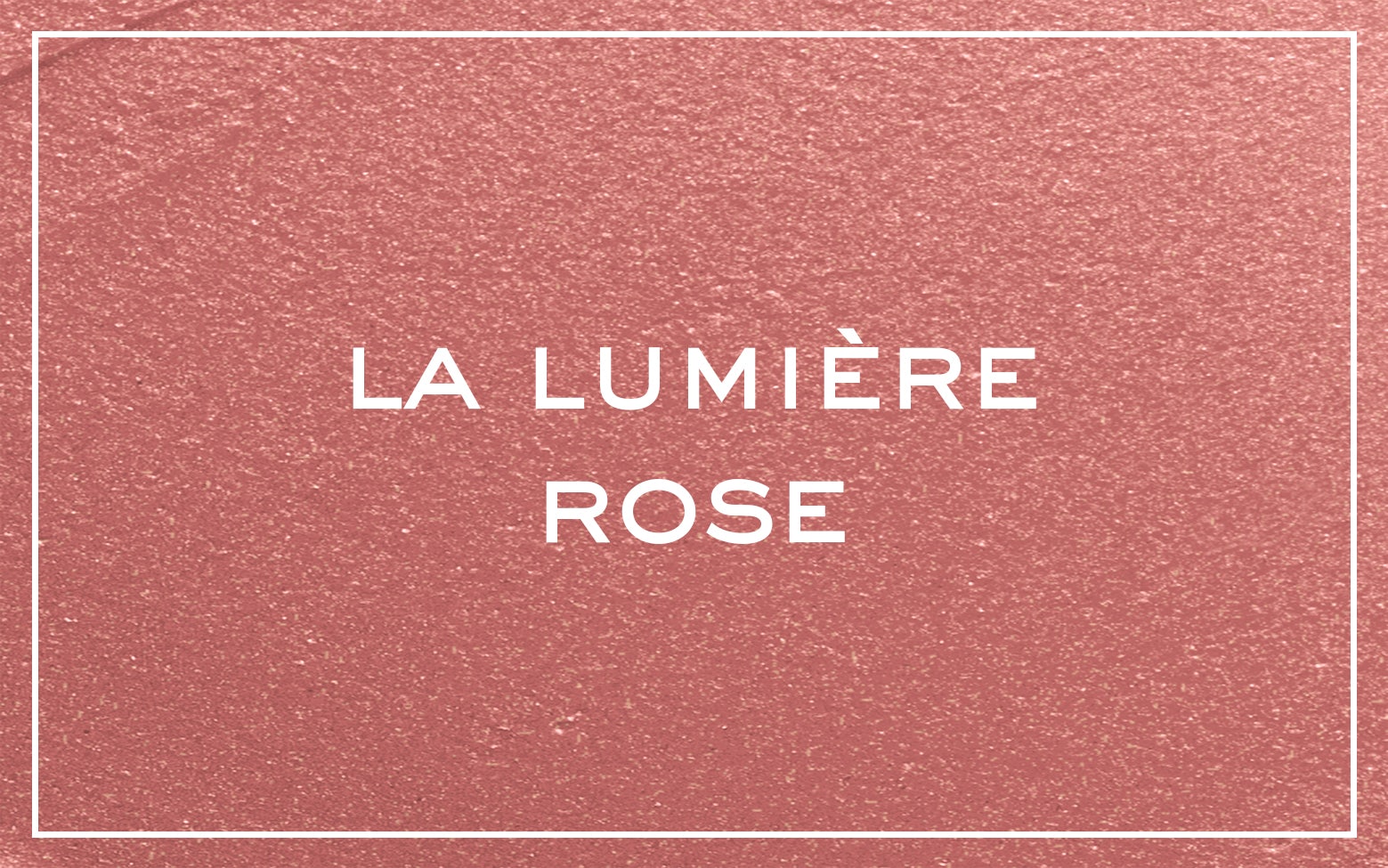 La bouche rouge La Lumière Pink Highlighter color swatch with text