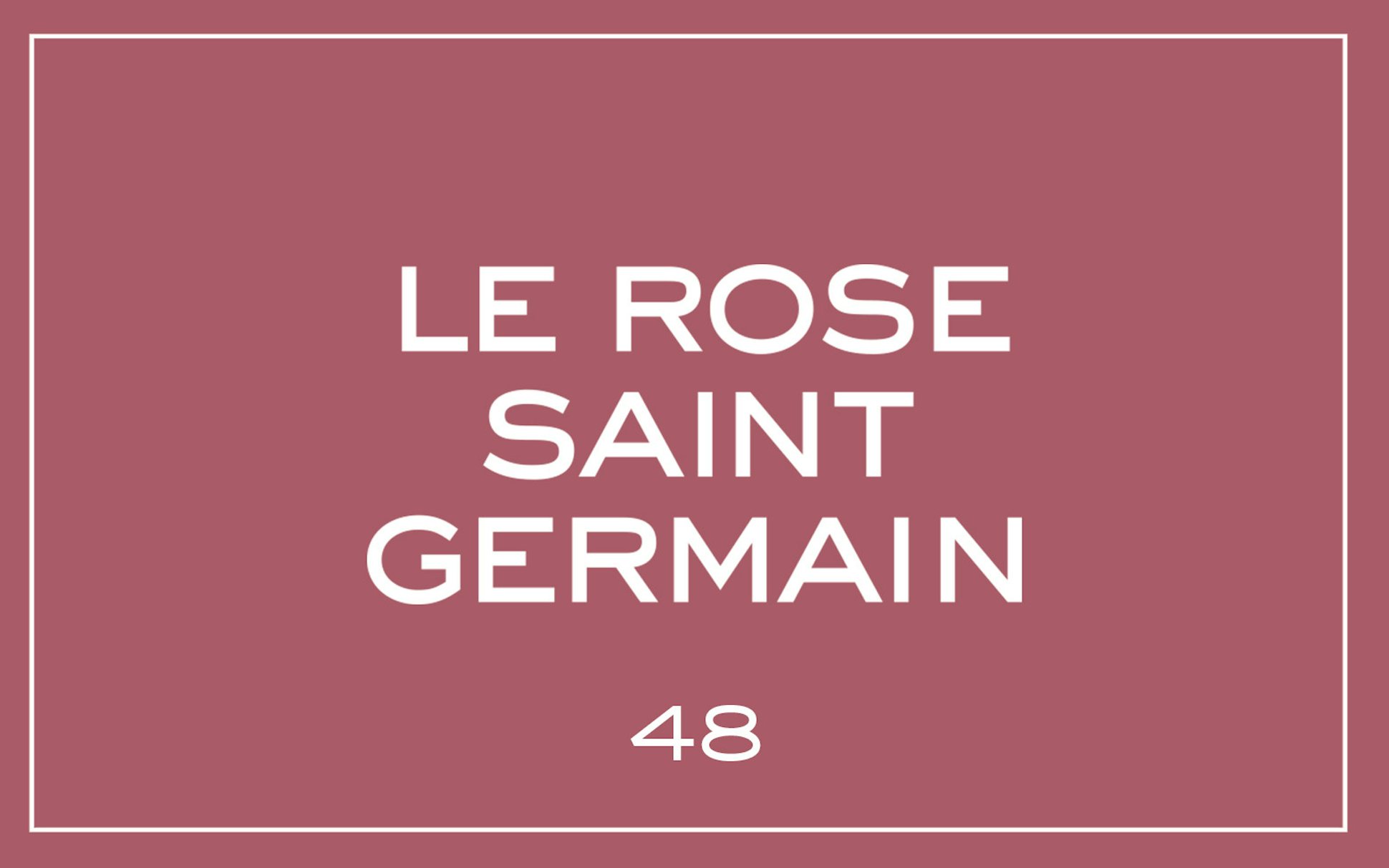 Le Rose Saint Germain Lipstick La bouche rouge, Paris