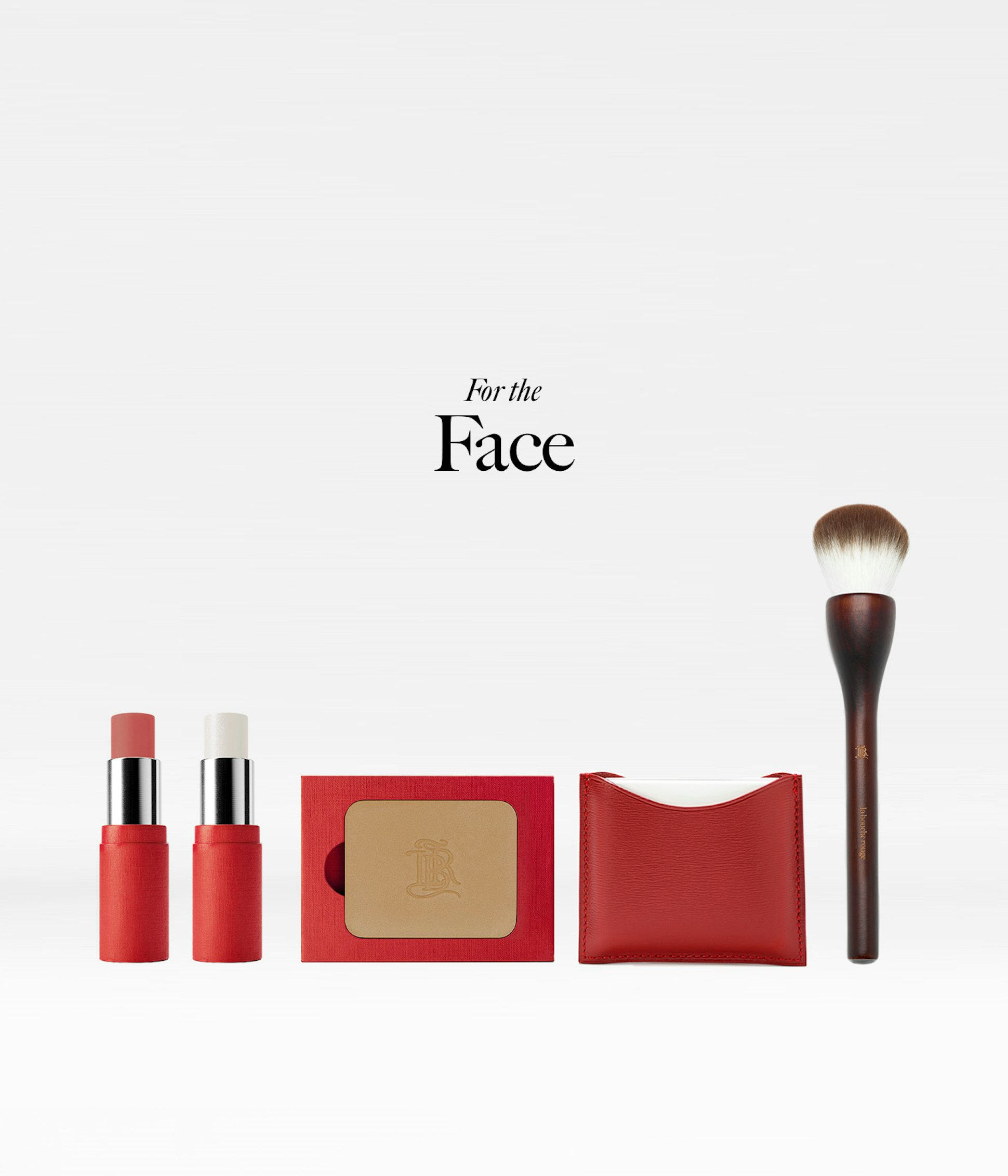 La bouche rouge Makeup Collection for the face products