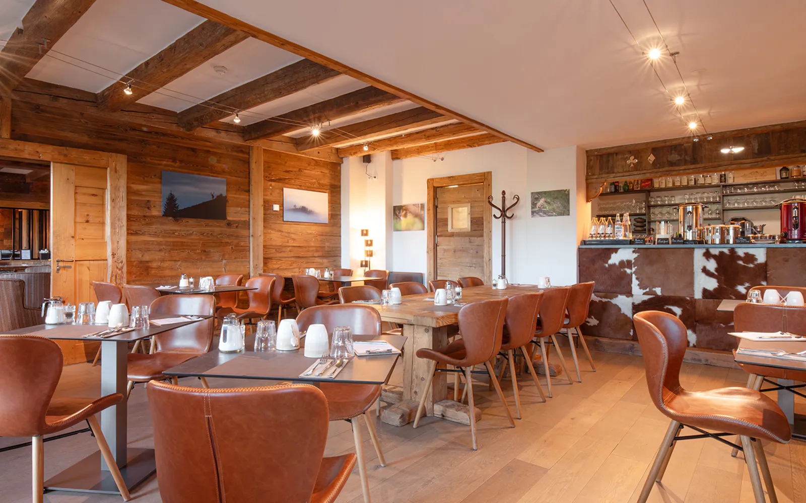 La Ferme du Golf en été - Hôtel et Restaurant en montagne