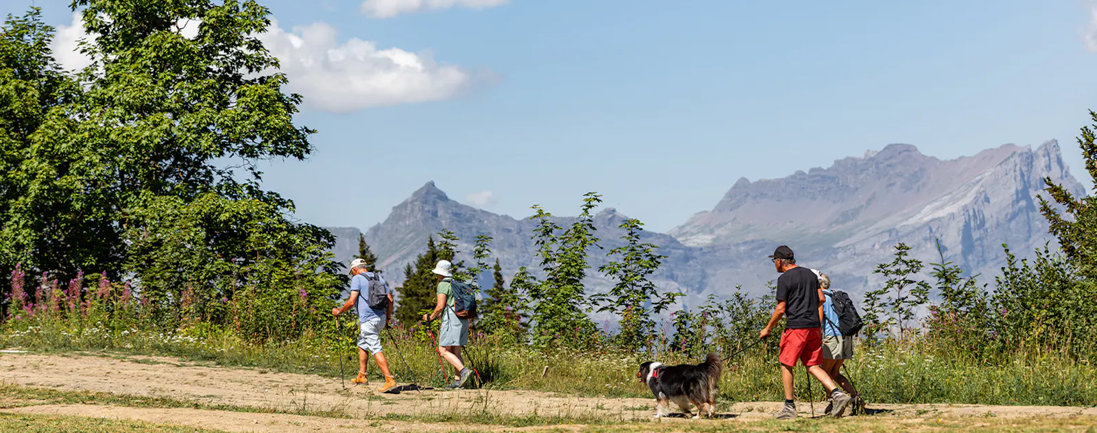 La Ferme du Golf en été - Hôtel et Restaurant en montagne