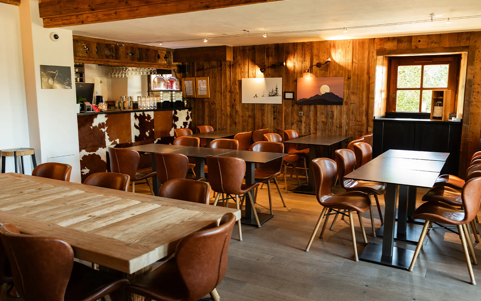 La Ferme du Golf en été - Hôtel et Restaurant en montagne