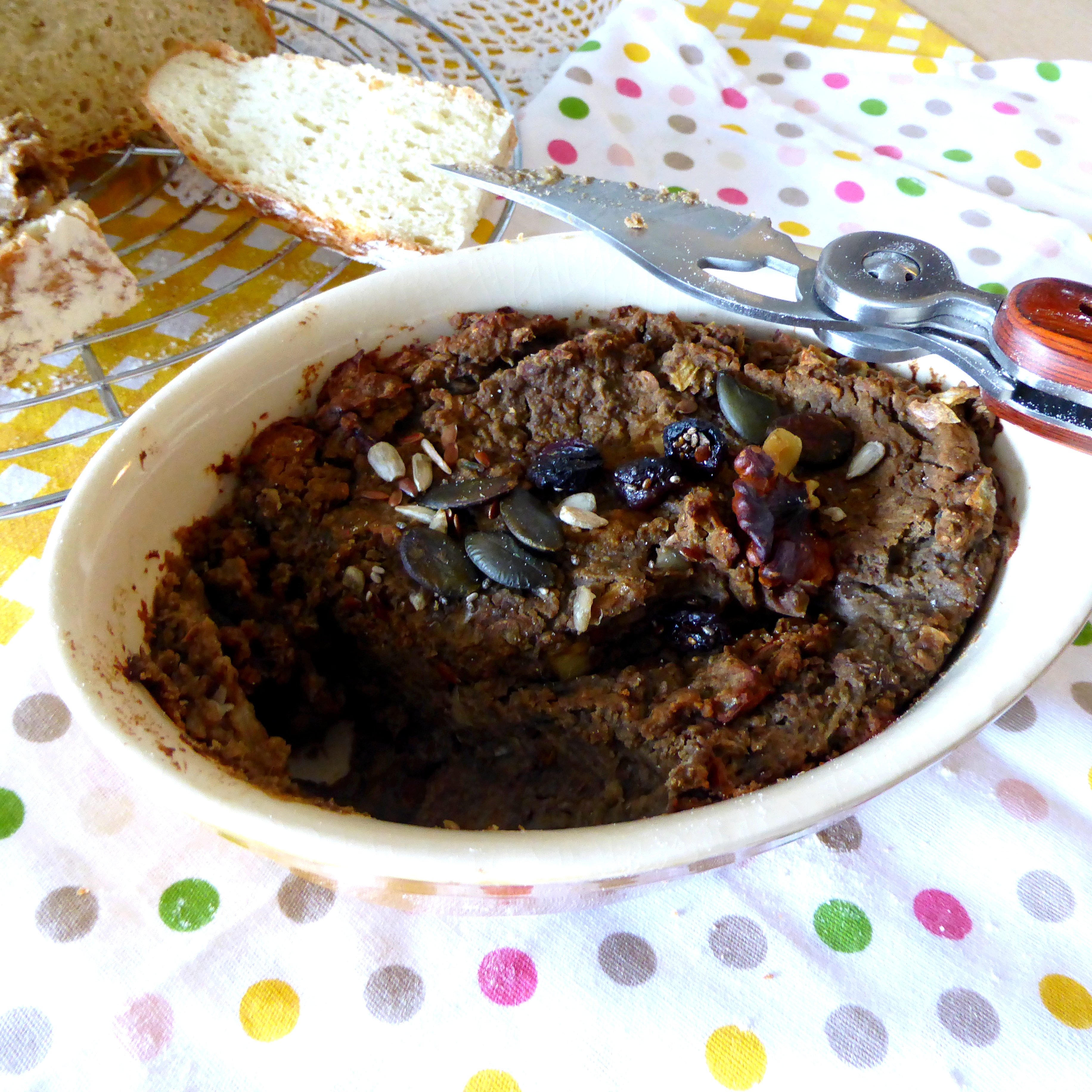 Terrine de lentilles vegan par Raphaëlle