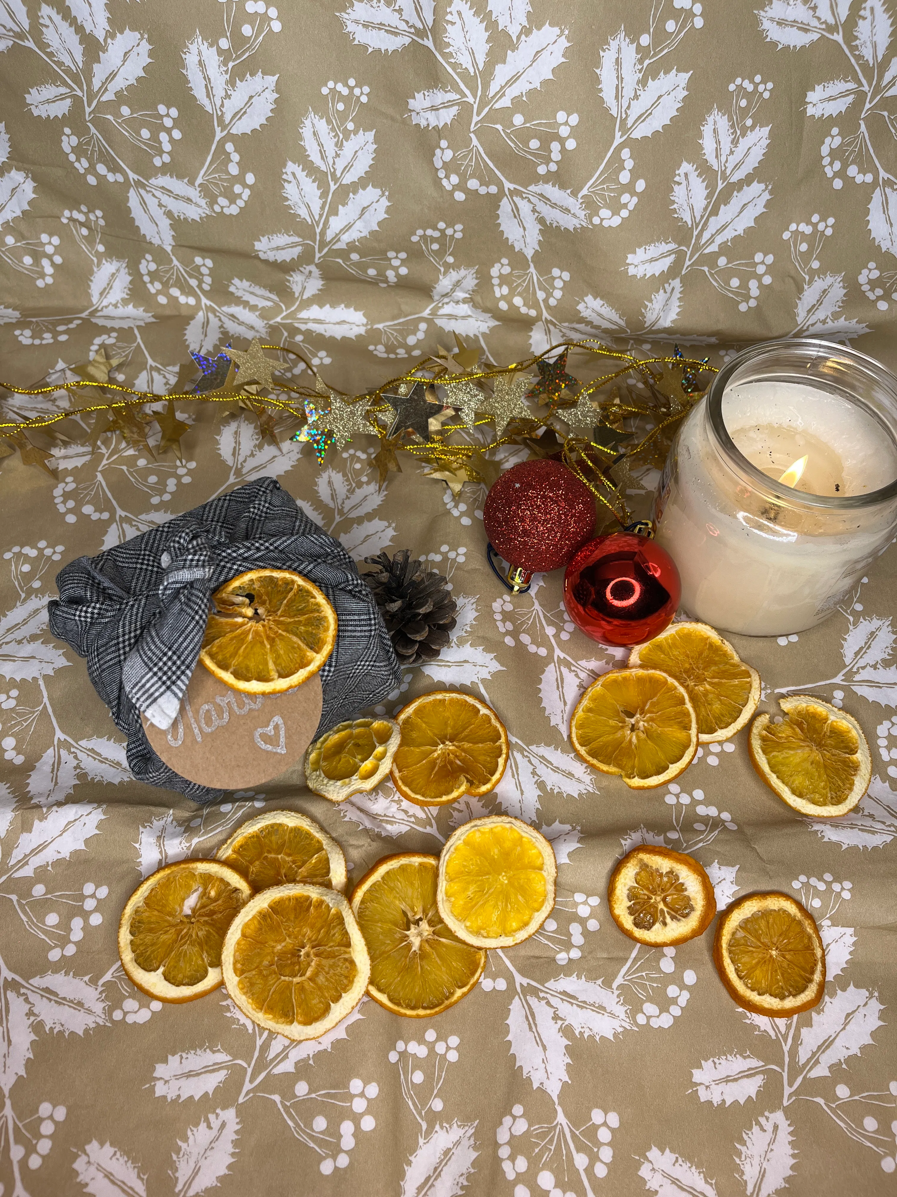 Déco de Noël DIY : Oranges séchées maison