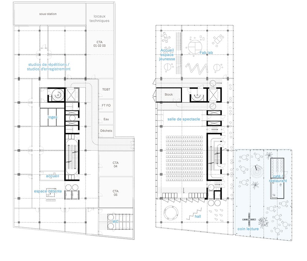 Plan du batiment