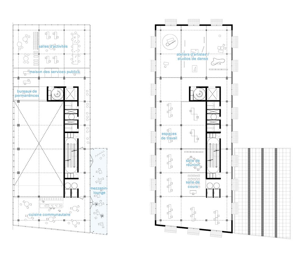 Plan du batiment