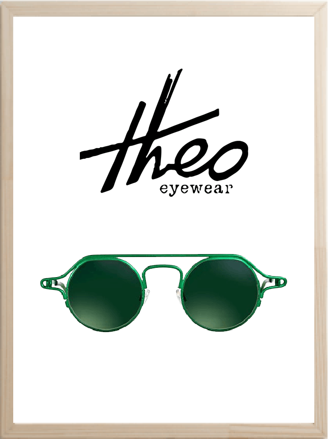 logo théo lunettes vertes