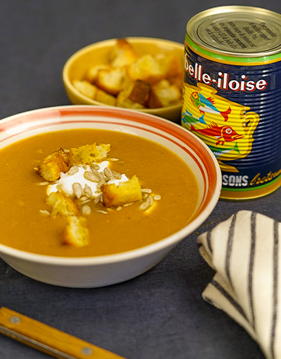 Topping Soupe de poissons bretonne
