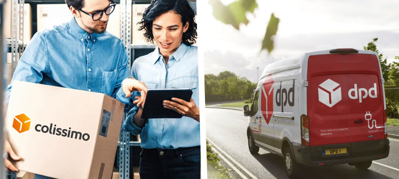 Lieferung nach Hause mit Colissimo/DPD Sendungsverfolgung

