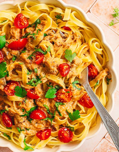 tagliatelles au thon zanzibar recette la belle-iloise