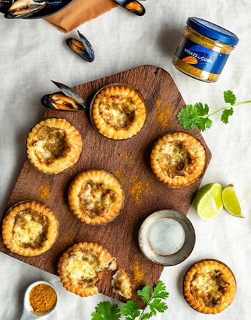 Minis feuilletés aux Tartinables à déguster chaud