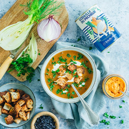 soupe du pêcheur recette la belle-iloise