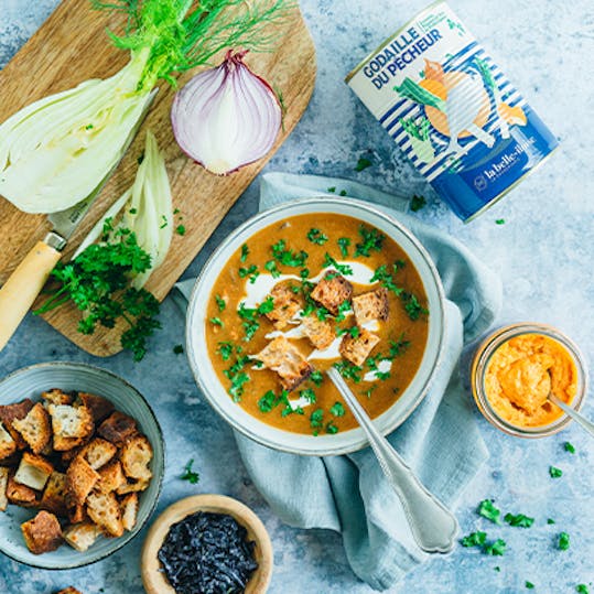 soupe du pêcheur recette la belle-iloise