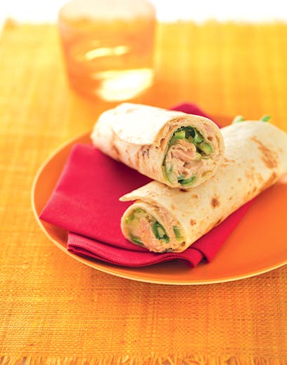 recette la belle-iloise wraps de thon