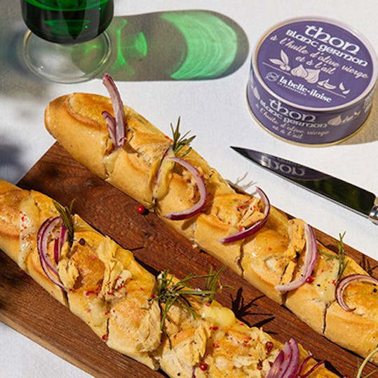 recette la belle-iloise préfou au thon à l'ail