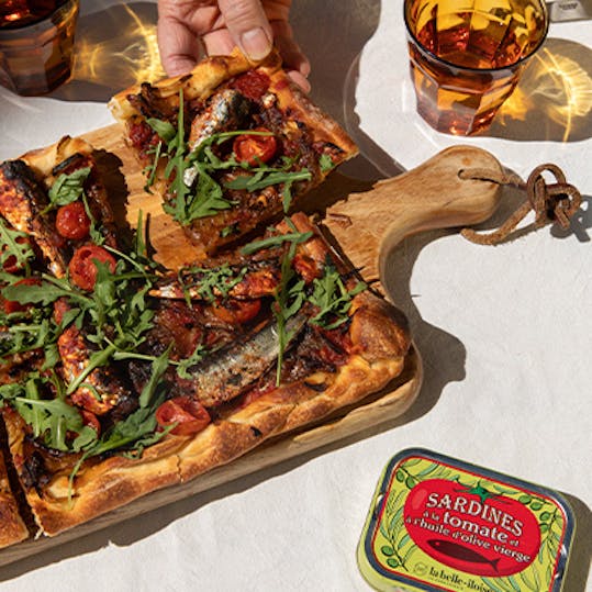 recette pissaladière de sardines à la tomate