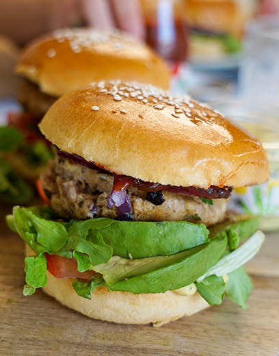 burger de thon au naturel - Conserverie la belle-iloise