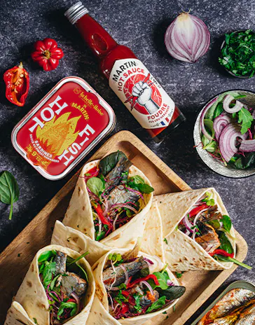 Tacos aux Sardines HOT FISH
