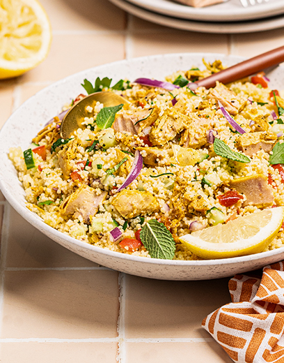 Recette de taboulé à l'émietté de Thon