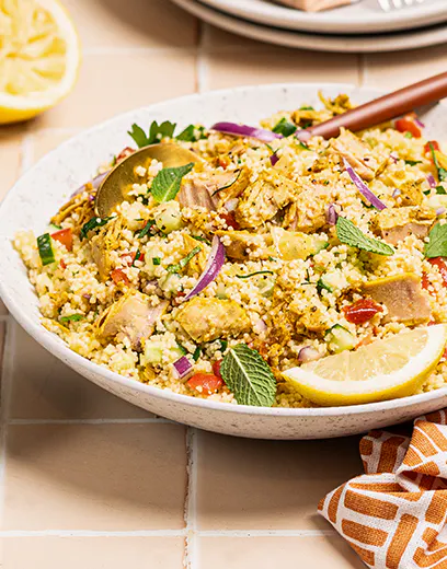 Recette de taboulé à l'émietté de Thon