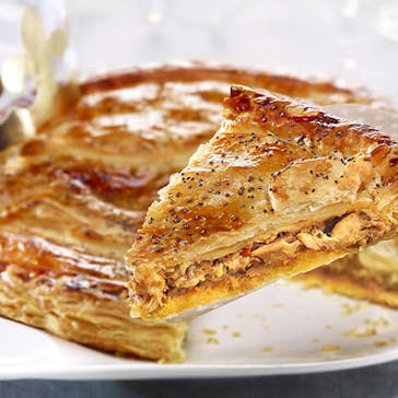 “Galette des Rois” with Marie-Galante tuna and pineapple
