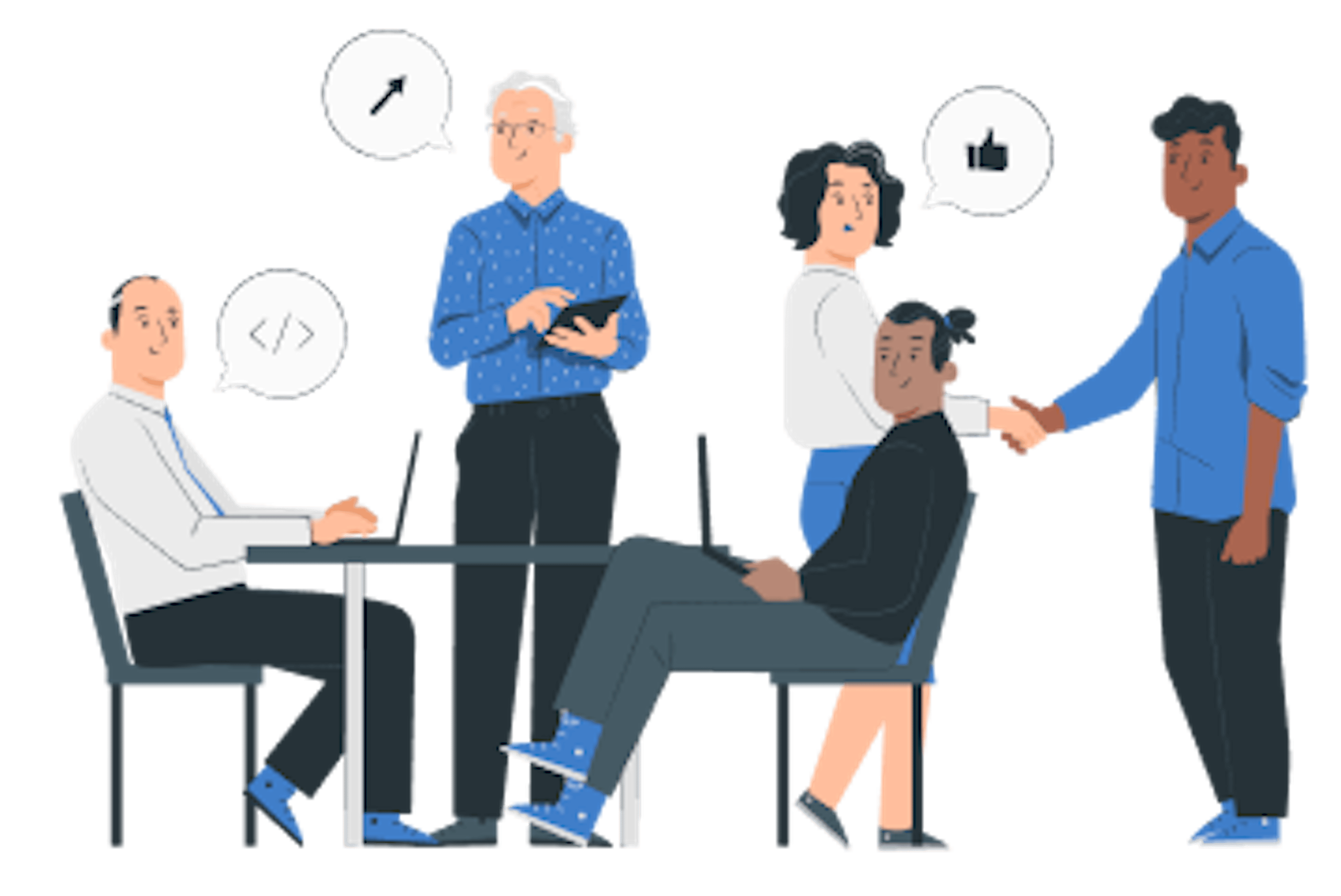 Recruiter Illustration