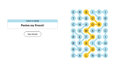 Strands Puzzle March 29, 2024 Solved