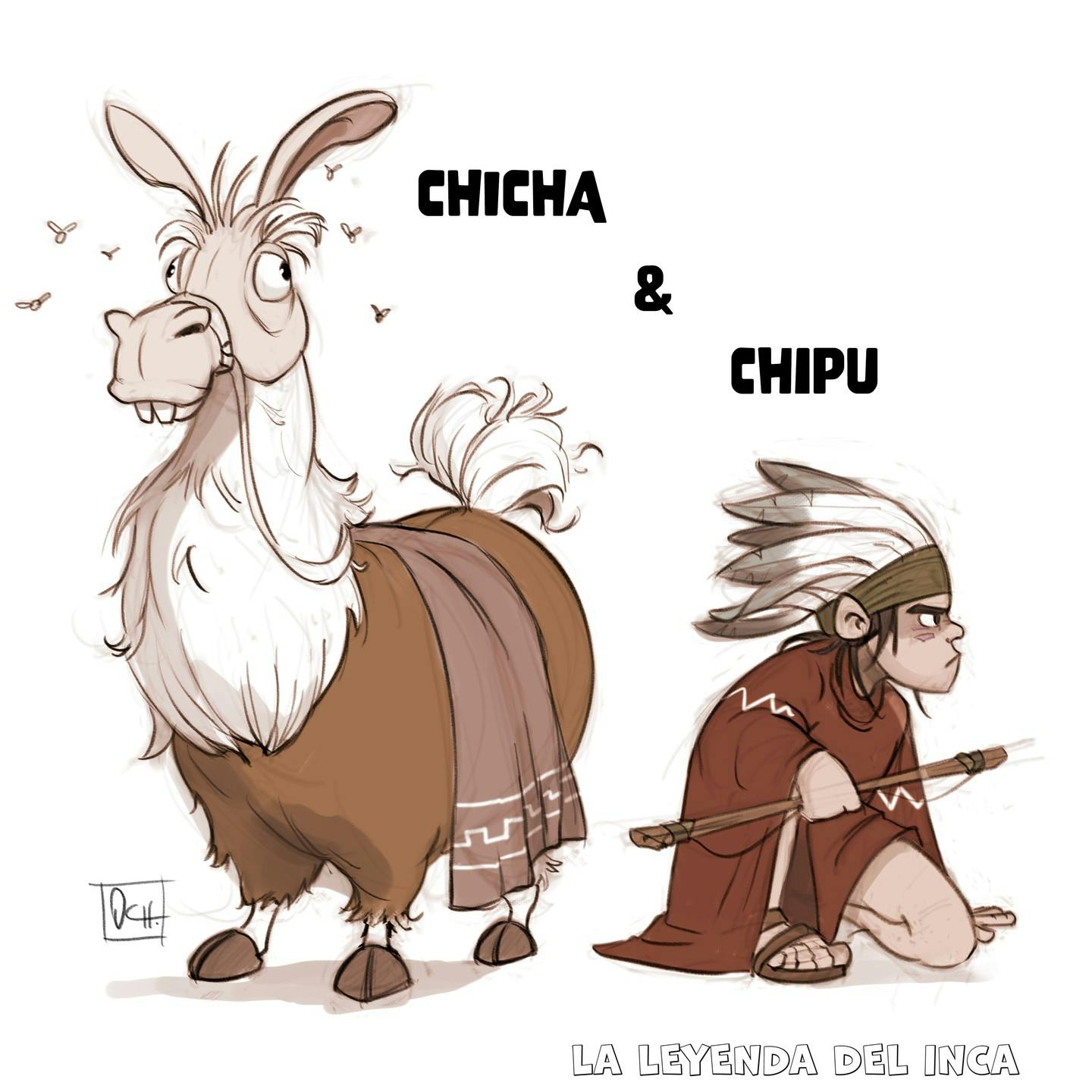 Illustration of Chicha & Chipu