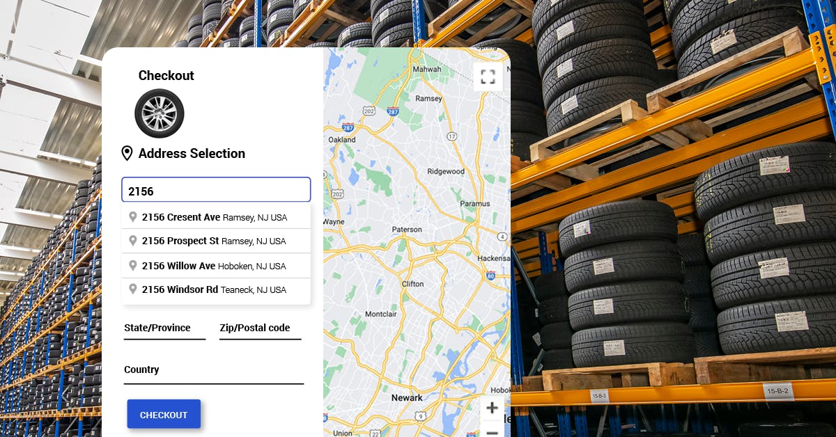 Google tires checkout experience