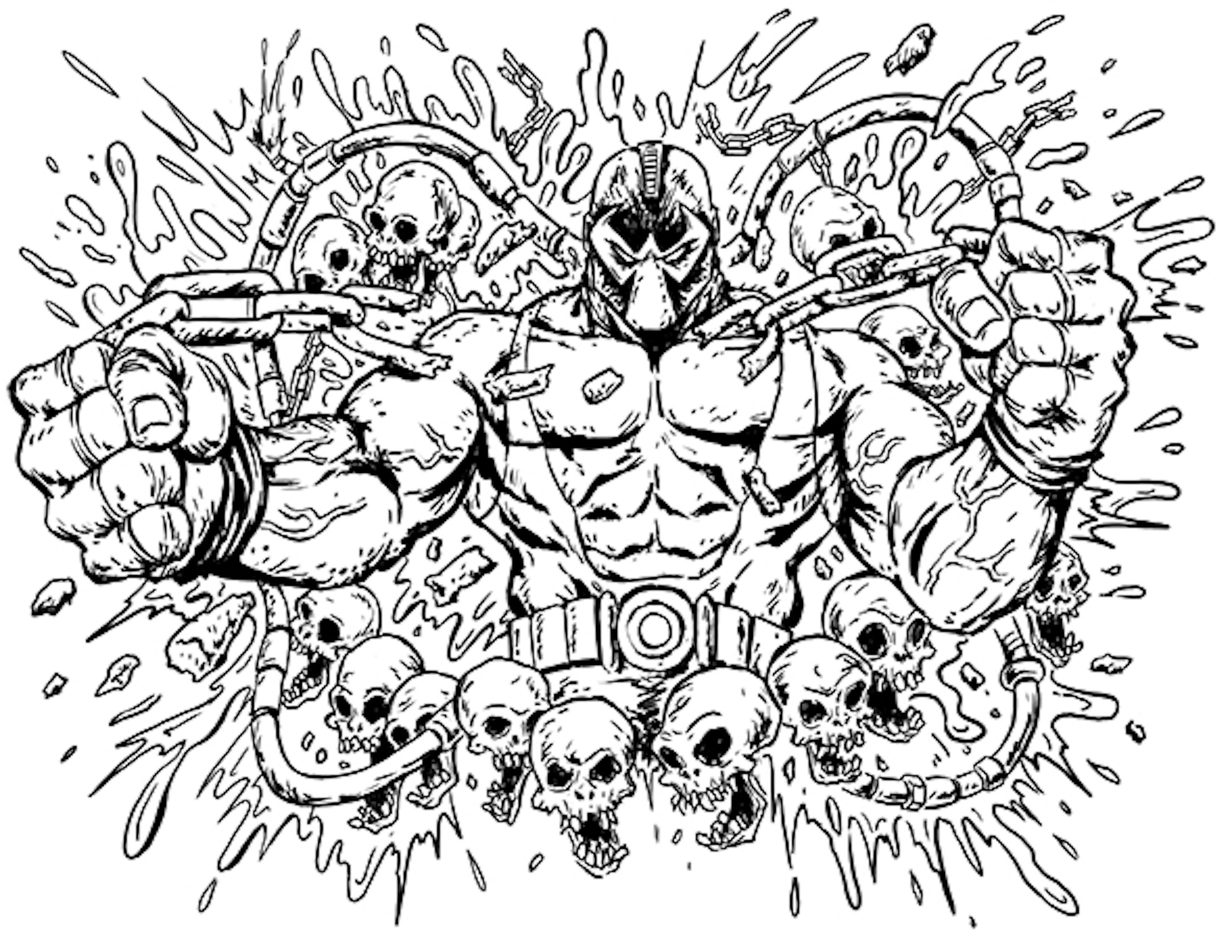 An illustration of Bane