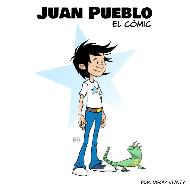 Illustration of Juan Pueblo