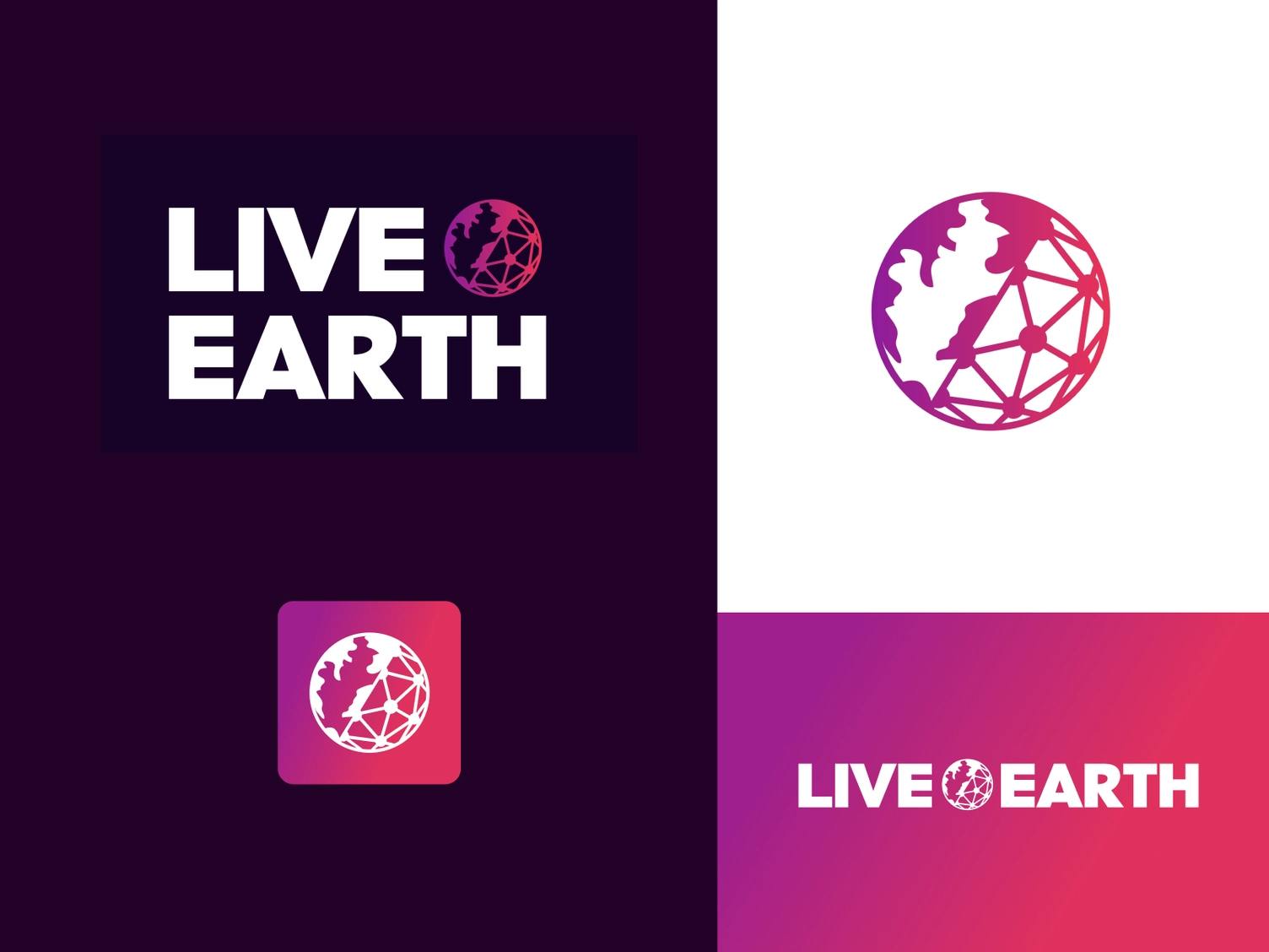 Logo design for Live Earth