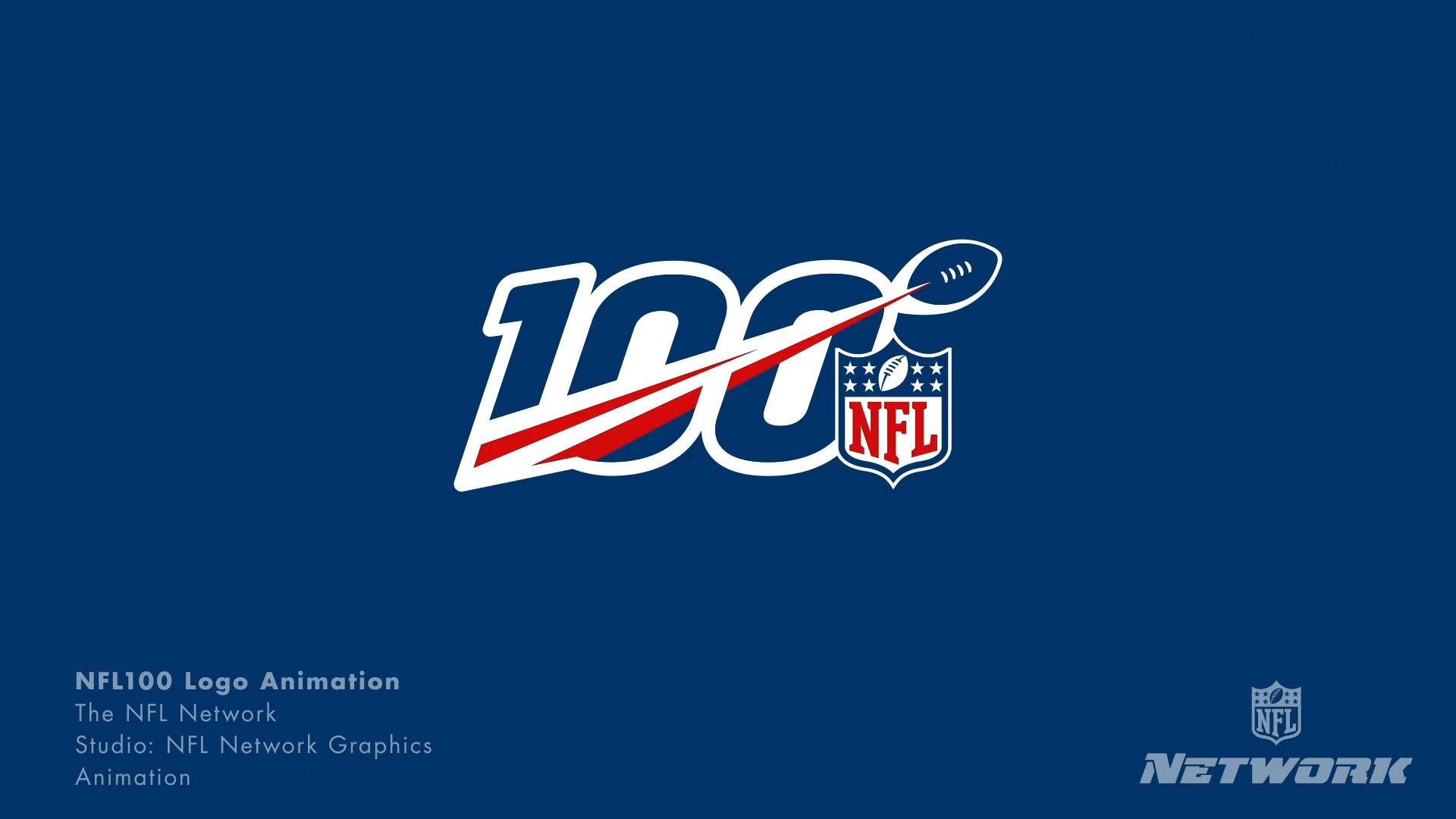 NFL 100 logo