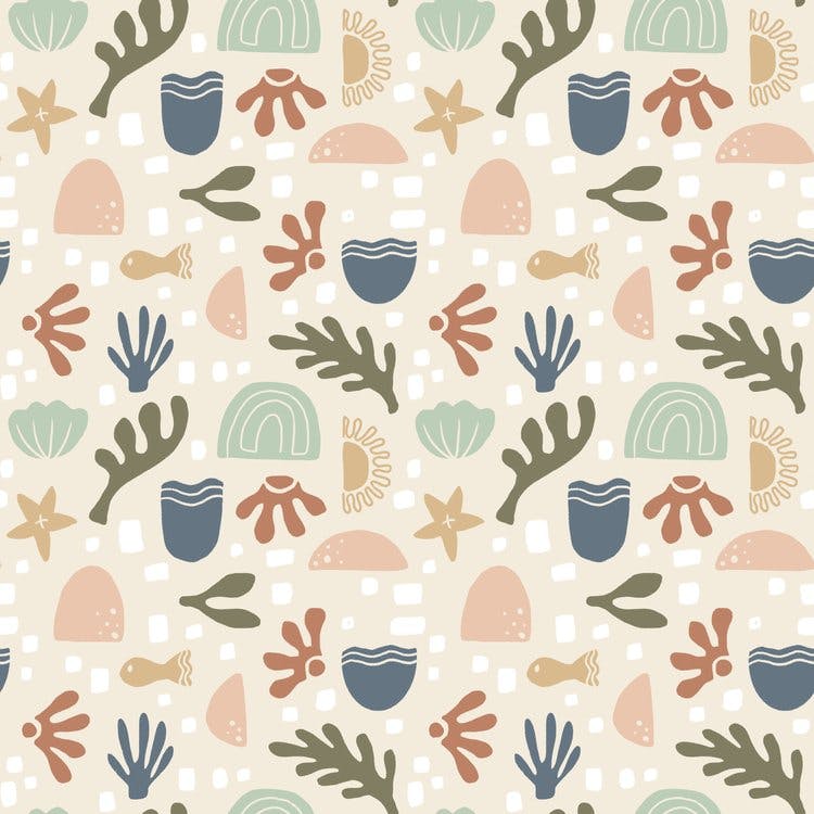 A sea themed pattern