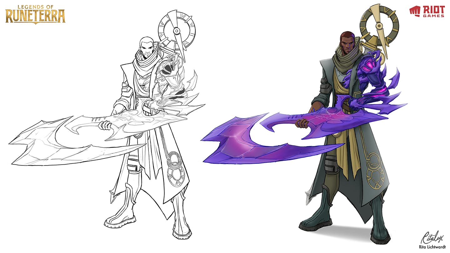 Legends of Runeterra character design