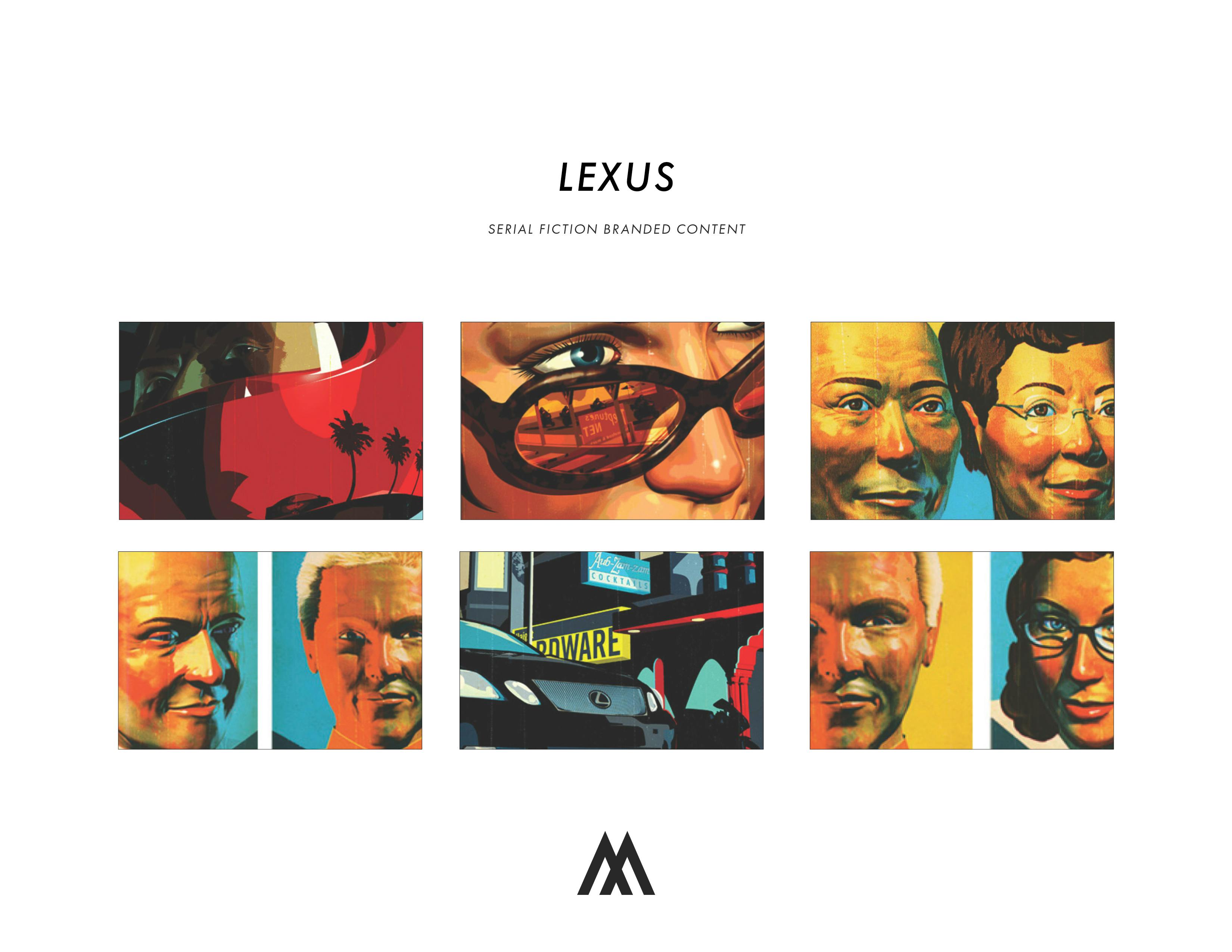 Examples of illustrations for Lexus