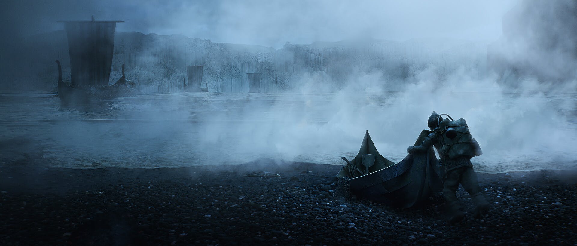 A viking boat