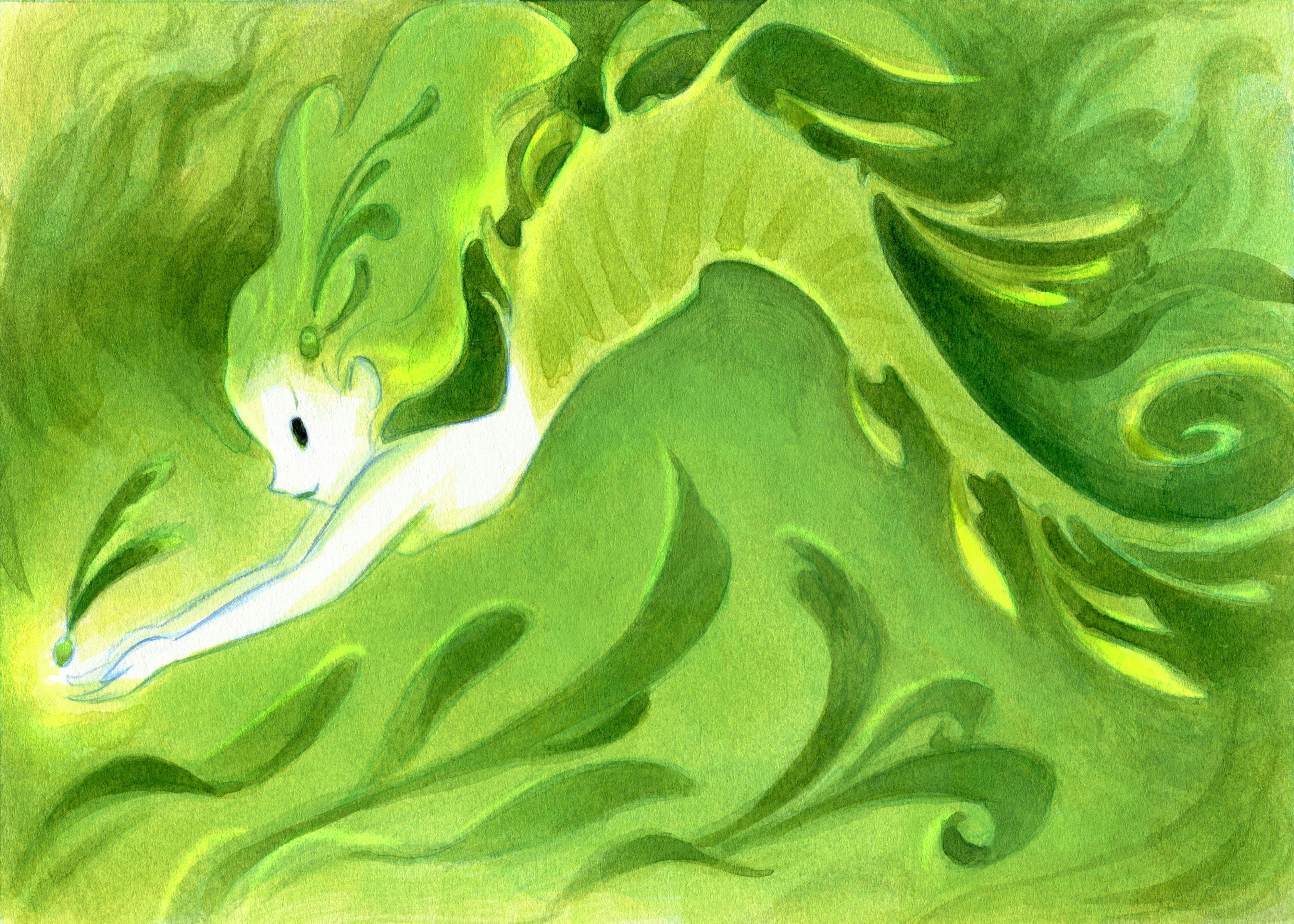 A sea dragon faerie