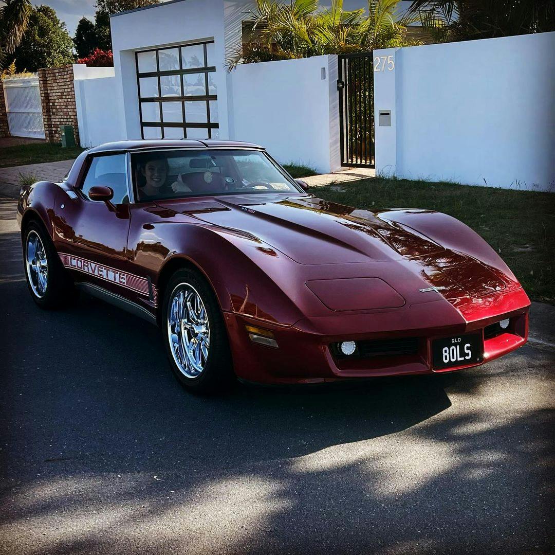 3D model of a Corvette
