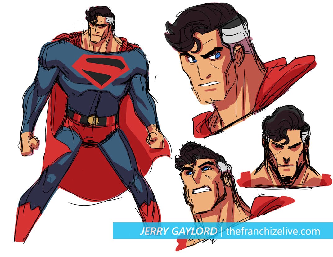 Old Superman sketches