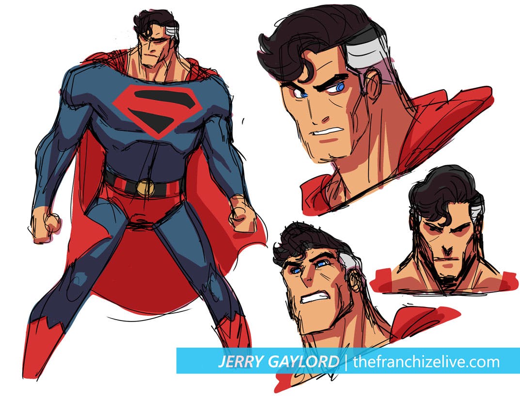 Old Superman sketches