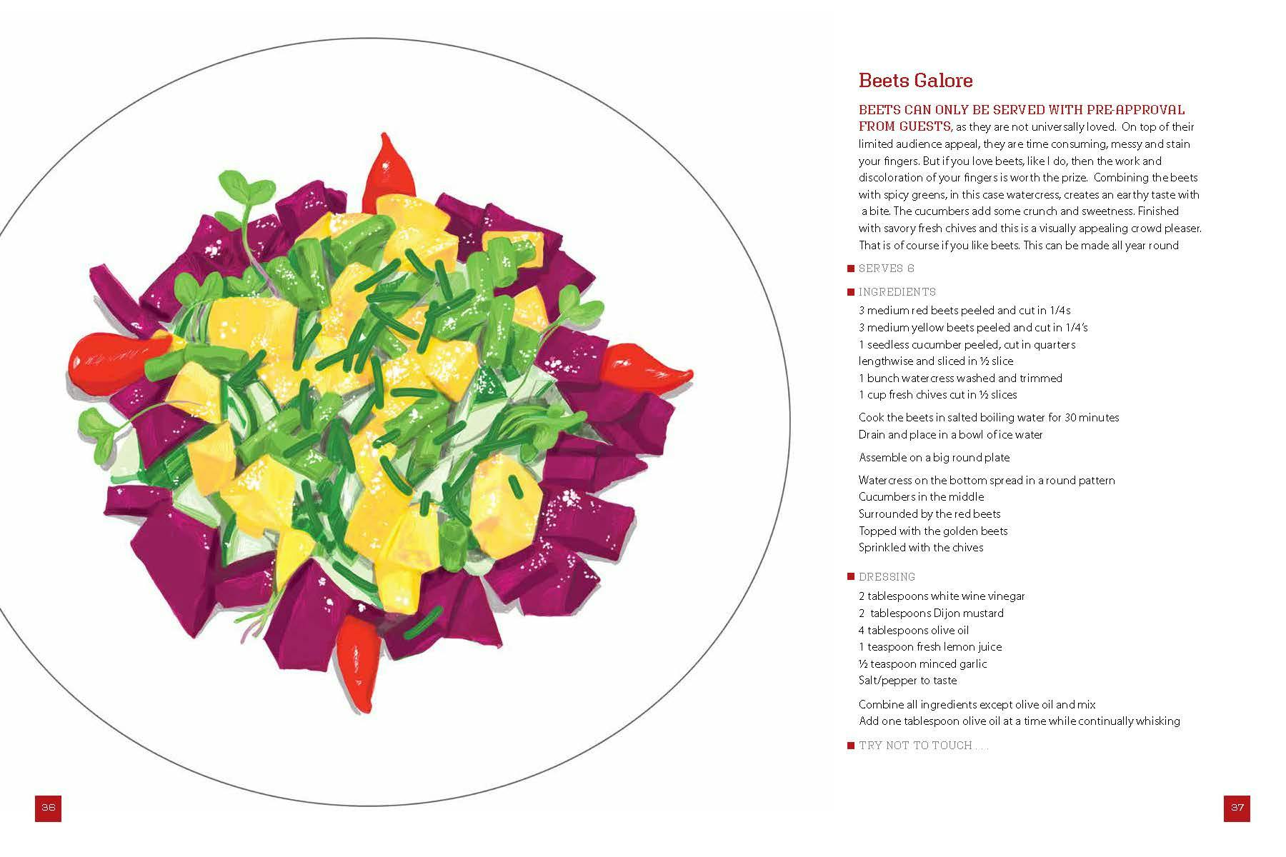 Beet salad recipe