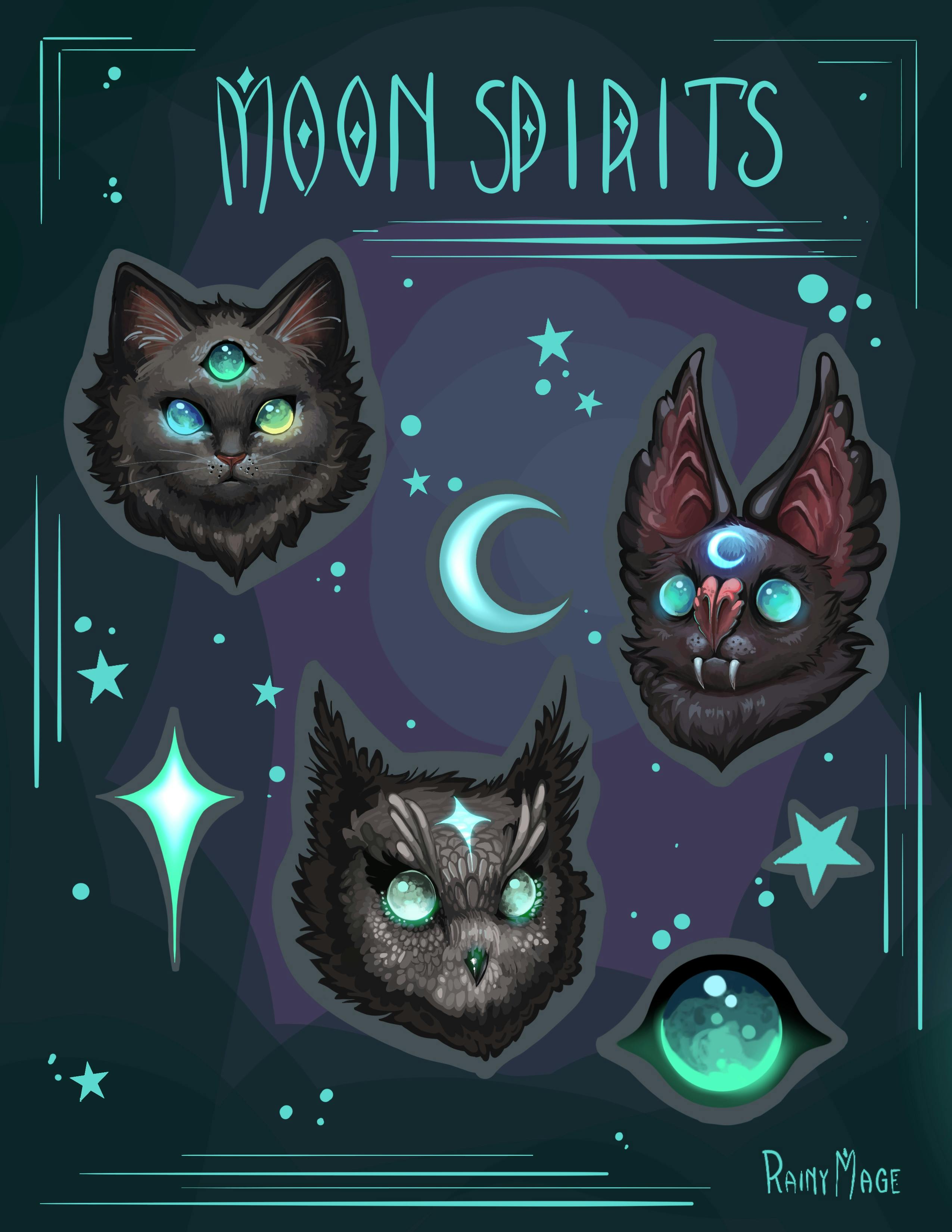 Moon spirits