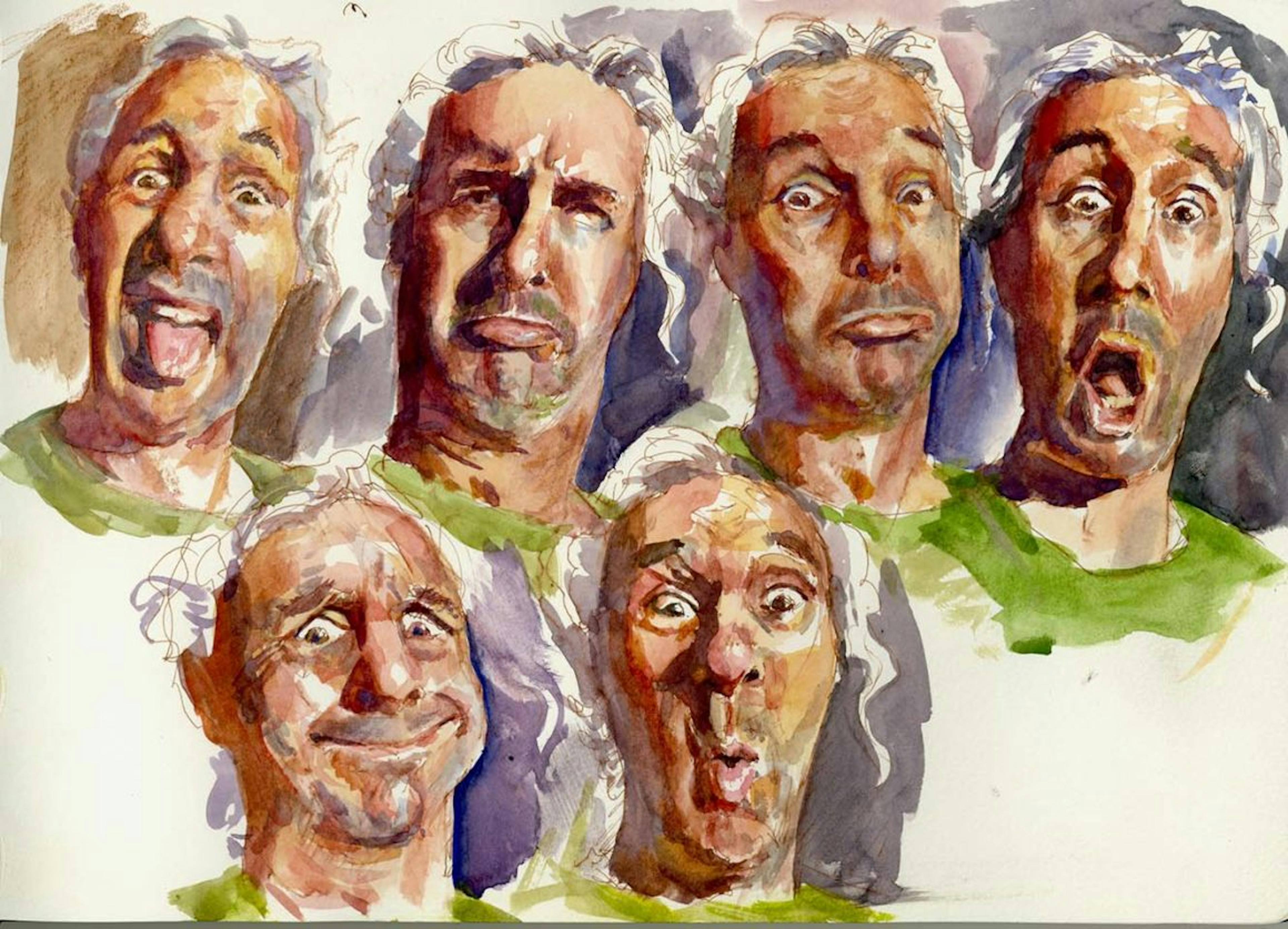 Studies of facial expressions