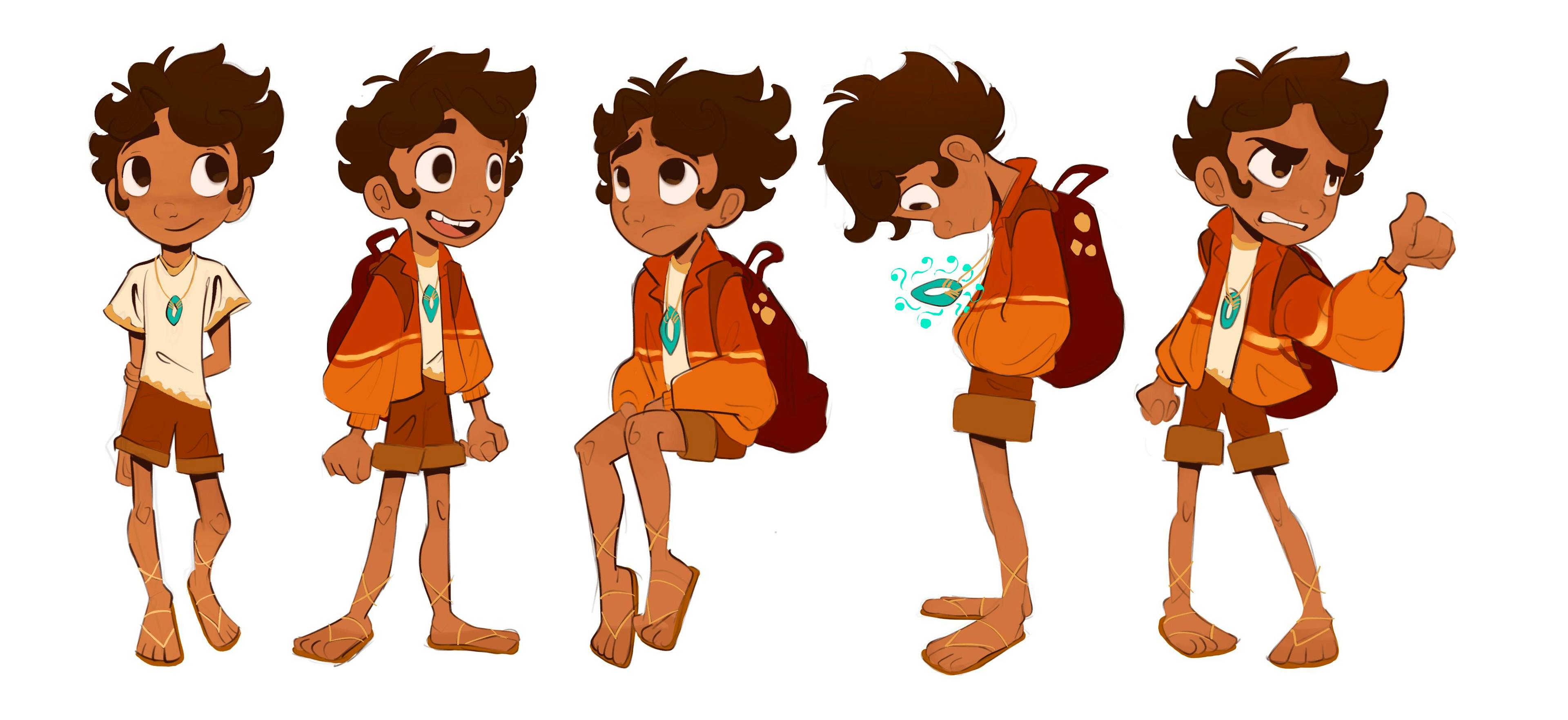 Character study of a boy